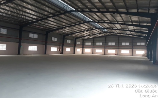 kho xưởng cho thuê tại long an