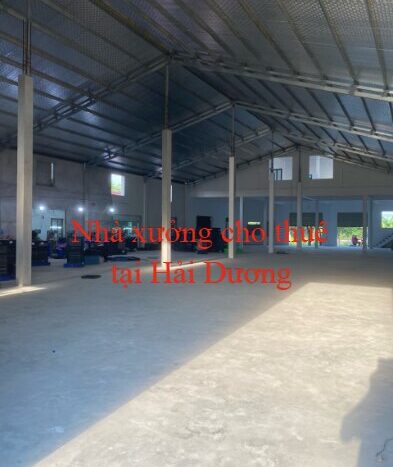 Nhà xưởng cho thuê tại Hải Dương