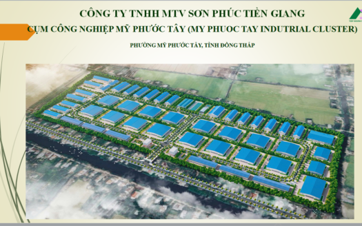 Cho thuê đất cụm công nghiệp Mỹ Phước Tây